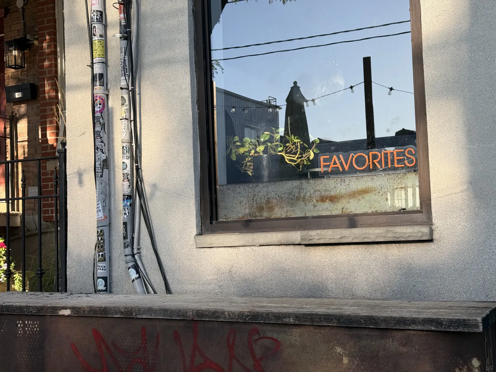 Sam James × Ossington scout photograph — window