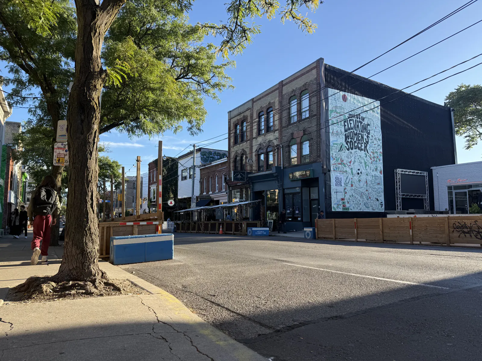 Sam James × Ossington scout photograph — wide