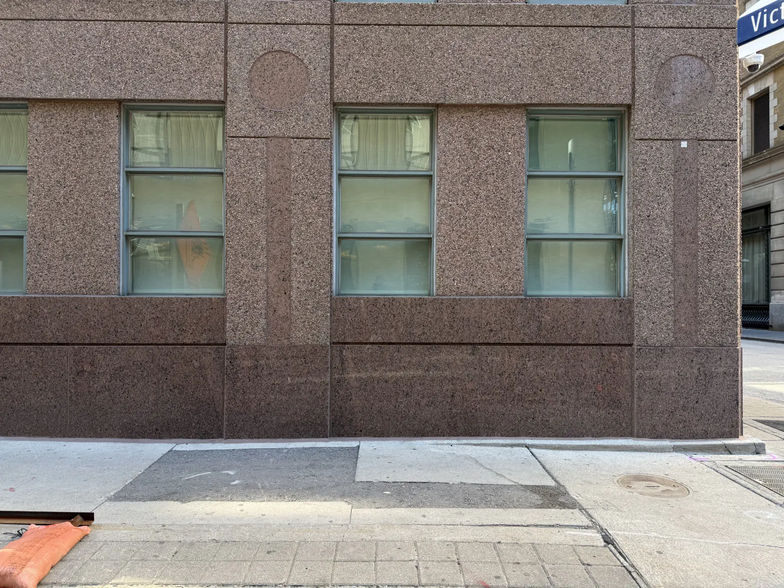 Victoria Street scout photograph — granite