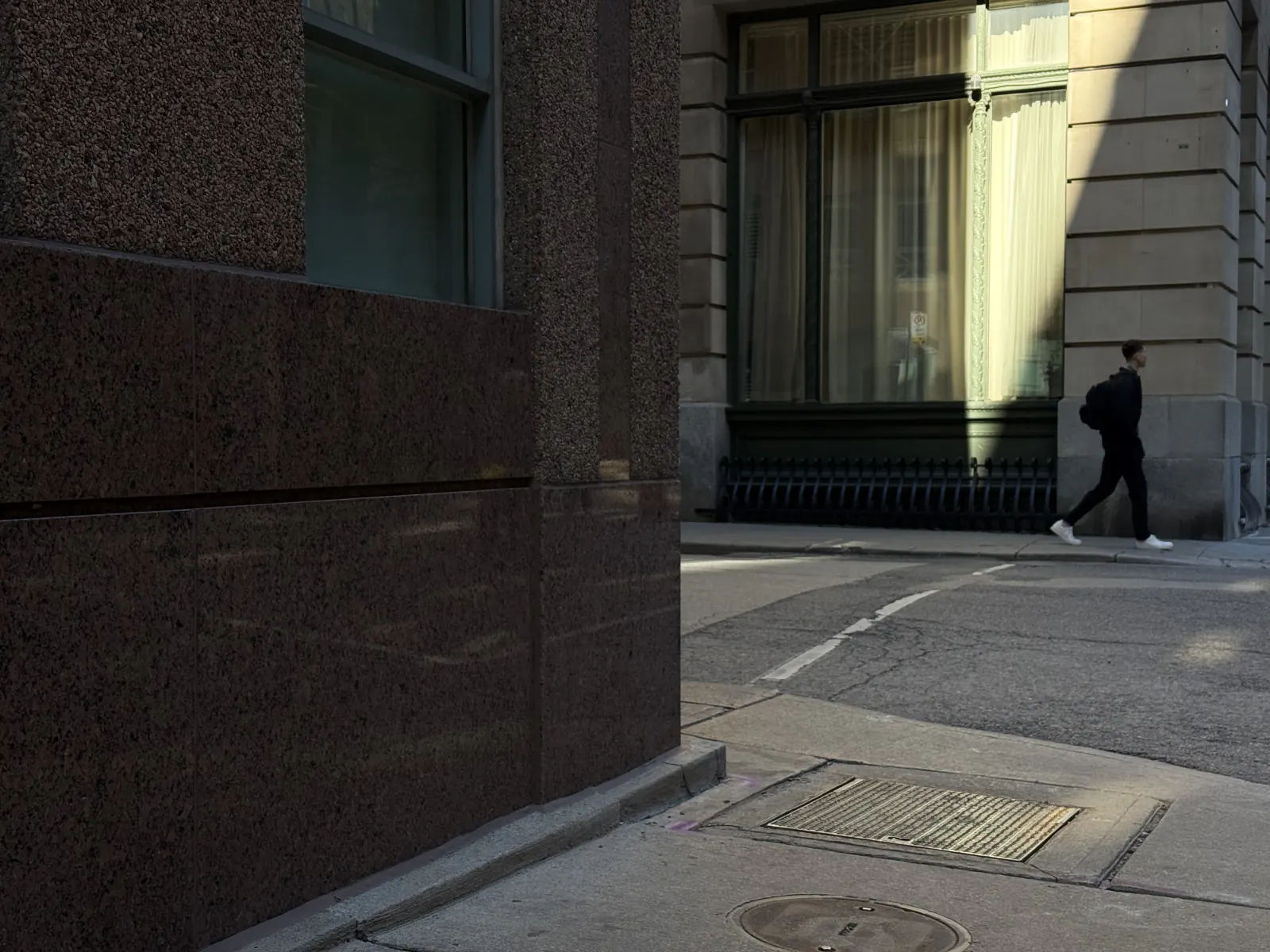 Victoria Street scout photograph — the divide